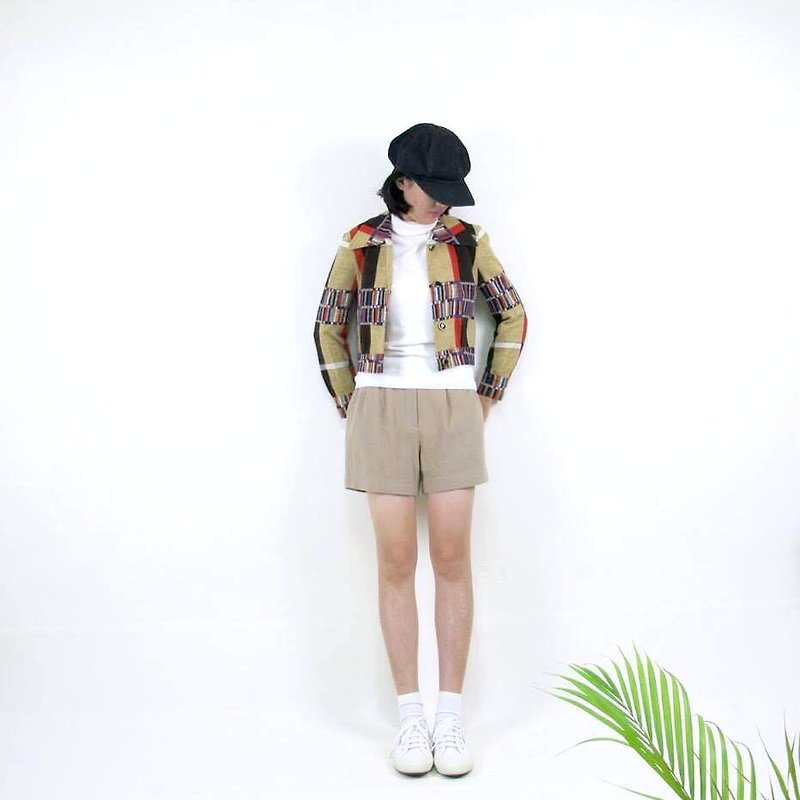 │ │ priceless knew geometric VINTAGE / MOD'S - Women's Casual & Functional Jackets - Other Materials 