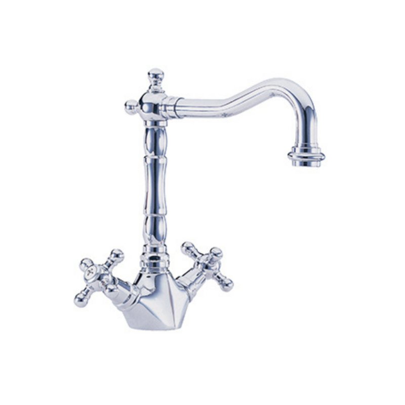 [MULTI Baigong Room] MTB15CC Classic European Style Basin Faucet Made by MIT - Bathroom Supplies - Copper & Brass 