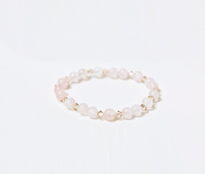 Aphrodite's Rose 3 - Bracelets - Gemstone Pink
