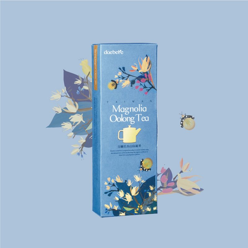 【daebete】Magnolia Alpine Oolong Scented Floral Tea Taiwan Fresh Flowers Directly Delivered (7g*10 Pack) - Tea - Other Materials 