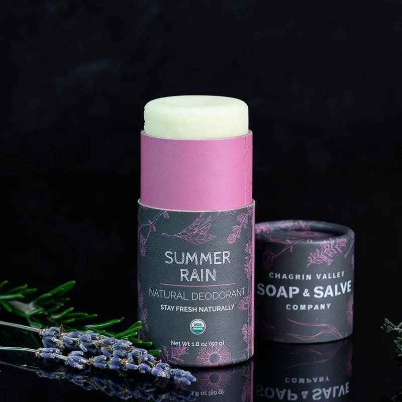 Deodorant: Coconut Stick Summer Rain - น้ำหอม - อาหารสด สีม่วง