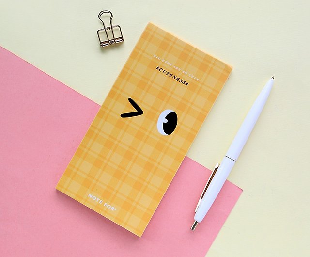 ノートのパターンノート大きな目かわいいかわいい女の子実用的な創造性は本手アカウント材料文房具を引き裂くことができます ショップ Note For ノート 手帳 Pinkoi