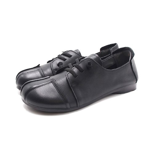 米蘭皮鞋Milano W&M(女)親膚柔軟羊皮休閒鞋 女鞋-黑色(另有刷棕色)
