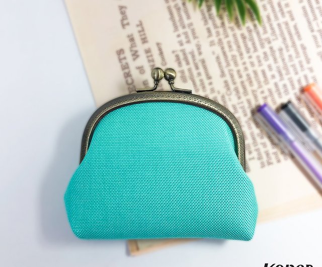 Solid Bag Drema Kiss Lock Bag Purse Macaron Green Shop KOPER