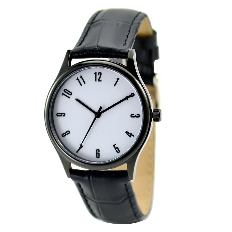 inimalist Watch Numbers Black - Unisex - Free Shipping Worldwide - Women's Watches - Other Metals 