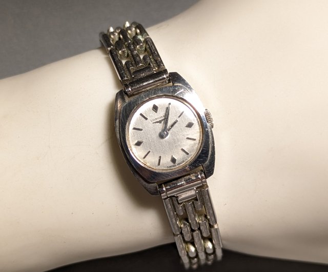 ロンジン☆レディース　手巻き☆時計☆アンティーク　稼働品 OH済】1976年製 ロンジン レディース 手巻き 腕時計