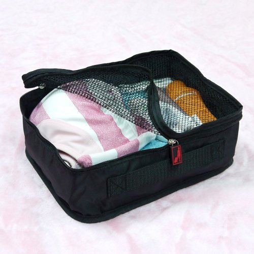 Suitcase clothing storage bag - medium building block stacking storage mesh  bag travel storage bag thickened high den - Shop SleepWell Luggage &  Luggage Covers - Pinkoi