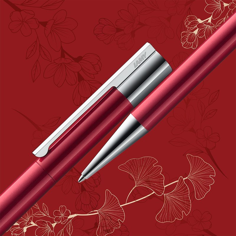 LAMY global limited edition ball pen / scala essence series - pianored piano red - ปากกา - โลหะ สีแดง