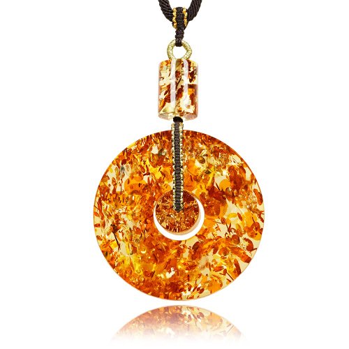 正佳珠寶 Gemsrich Jewelry 【正佳珠寶】蜜蠟琥珀 蒐藏級高淨水滿金紅花珀 34.5g
