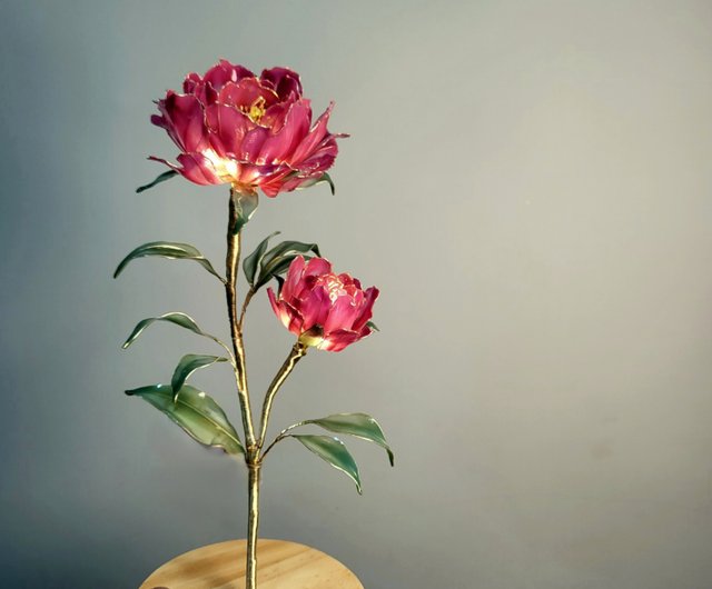牡丹の花【花の間をさまようシリーズ・ディッピングアート