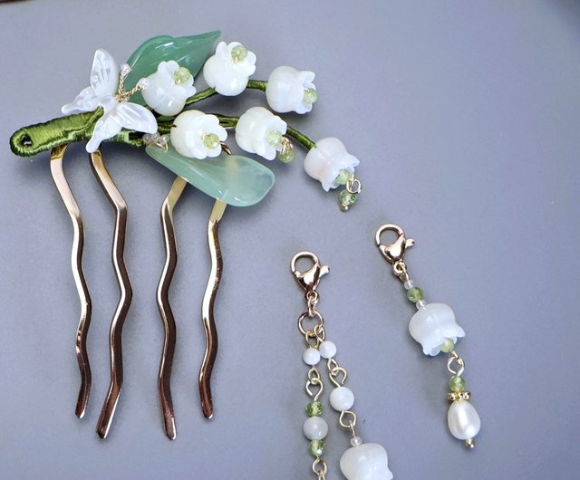 ハンドメイド　宝物を集めたヘアピン 2b728f0e51dc577b9c237ff6b24210