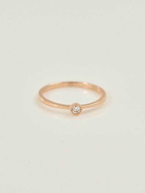 CHUREÈ JEWELRY | ETHEREAL純粹戒指 | 18K金 鑽石輕珠寶