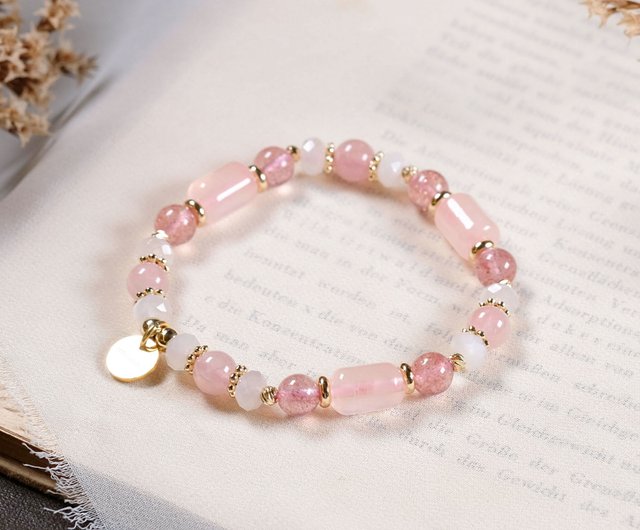 Ragen Jewels Pink Star Crystal Bracelet