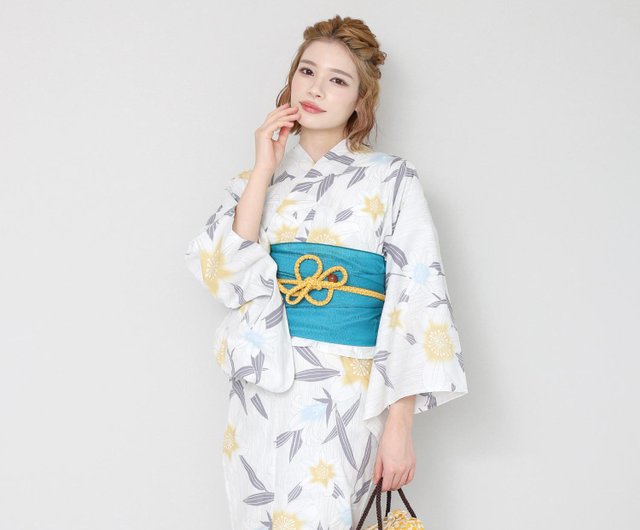 レディース 浴衣 帯 2点セット F サイズ x14-F16 yukata - Shop