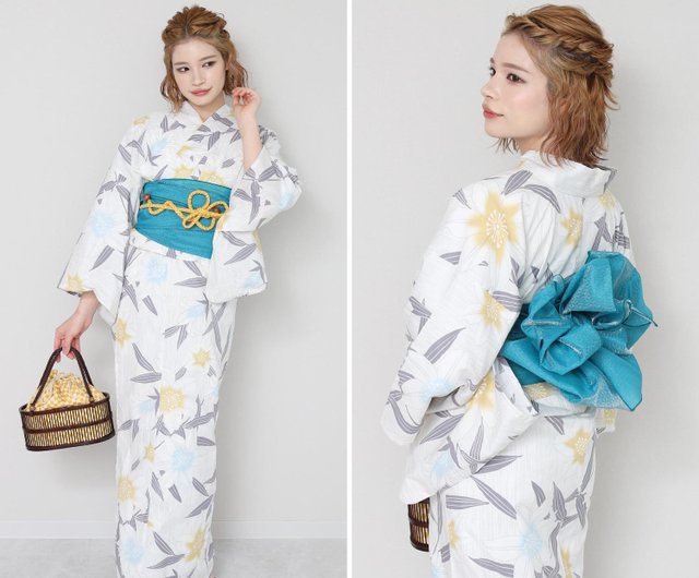 レディース 浴衣 帯 2点セット F サイズ x14-F16 yukata - Shop