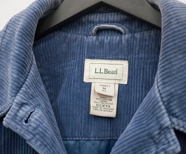 LLBEANコーデュロイジャケットブルーパープル中古ヴィンテージ