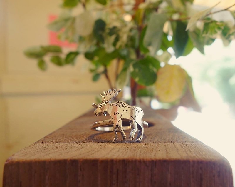 Moose sterling silver - General Rings - Other Metals 