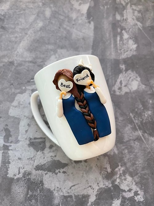 Art_Molds Personalized Graduation Gift for Friend, Custom handmad Mug