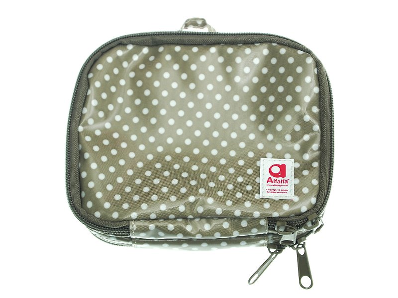 Mizutama sac Travel small pouch - Beige  - Toiletry Bags & Pouches - Plastic Khaki