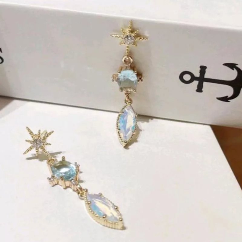 1KMホールのジュエリーボックス·ソフィー宝石イヤリング-3色 - ピアス・イヤリング - 半貴石 