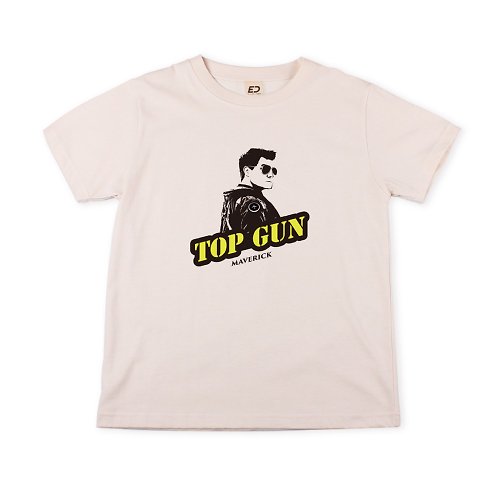 一週八天 訂購-【捍衛戰士】Top Gun 單面剪影 短T/男T恤/女上衣/T-Shirt