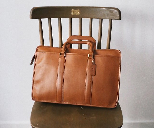 Vintage Coach Briefcase - Shop Pattern Vintage Briefcases & Doctor Bags -  Pinkoi