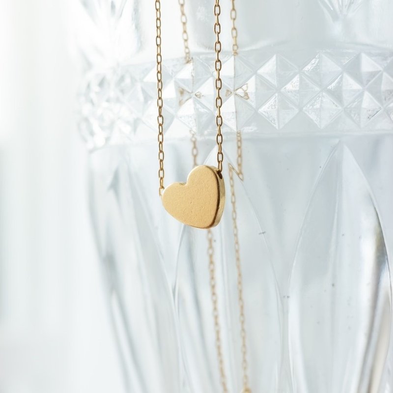 mini love necklace - Necklaces - Other Metals Gold