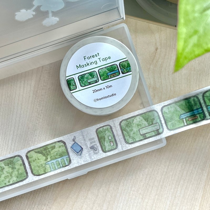 森の和紙テープ - マスキングテープ・PET テープ - その他の素材 