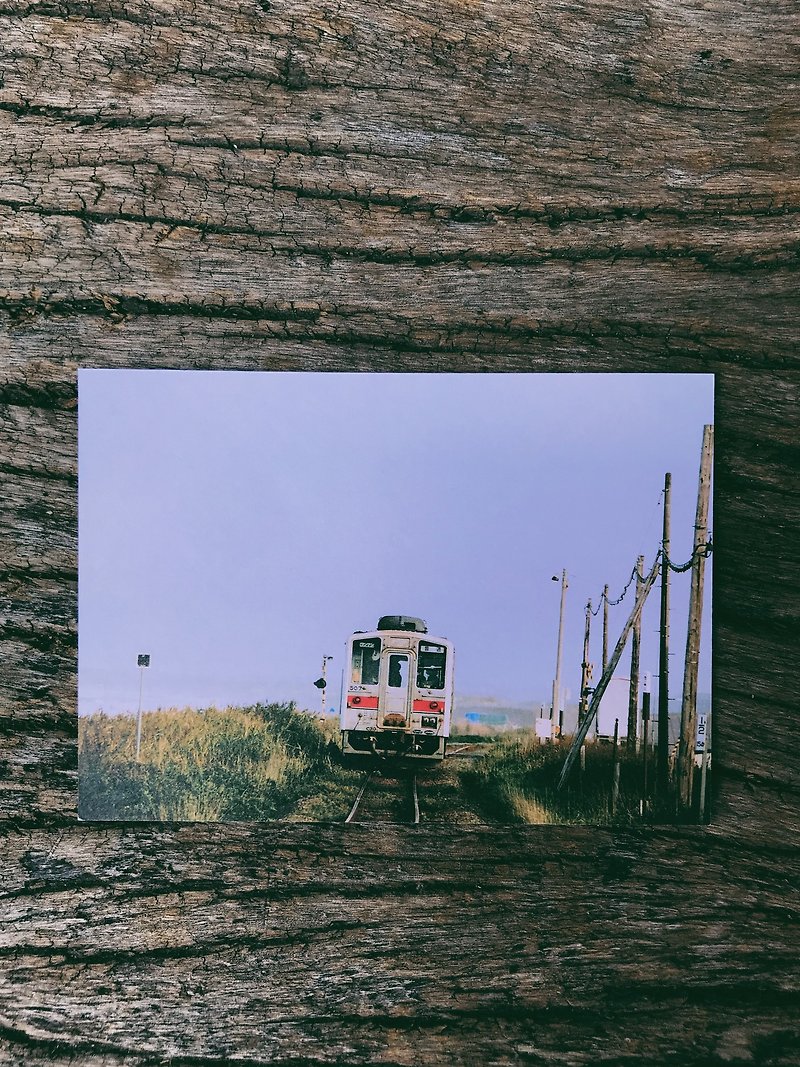 世界の風景。北海道鉄道ツアー撮影ポストカード 北浜駅 グリーンアイランド - カード・はがき - 紙 