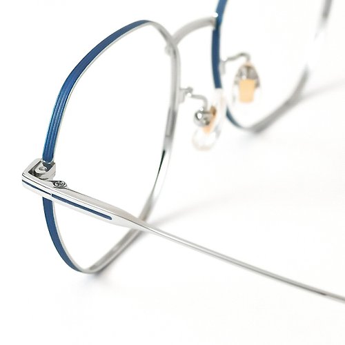 跌破眼鏡 - Queue Eyewear 全新設計│六角型眼鏡【鈦氣了!系列】－免費升級UV420濾藍光鏡片