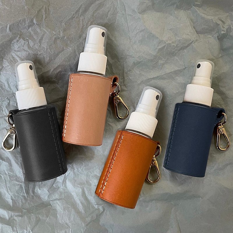 Genuine Leather Insect Repellent - 【Customized Gift】【Christmas Gift】Genuine Leather Parent-child Hand Wash Lotion Anti-mosquito Alcohol Bottle Cover