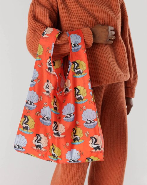 BAGGU Taiwan BAGGU 環保收納購物袋 - 標準 - 奇趣貝殼臭鼬