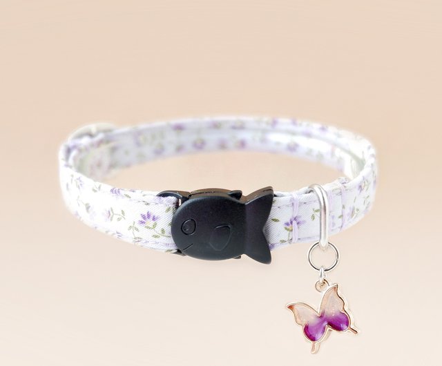 Lavender cat hot sale collar