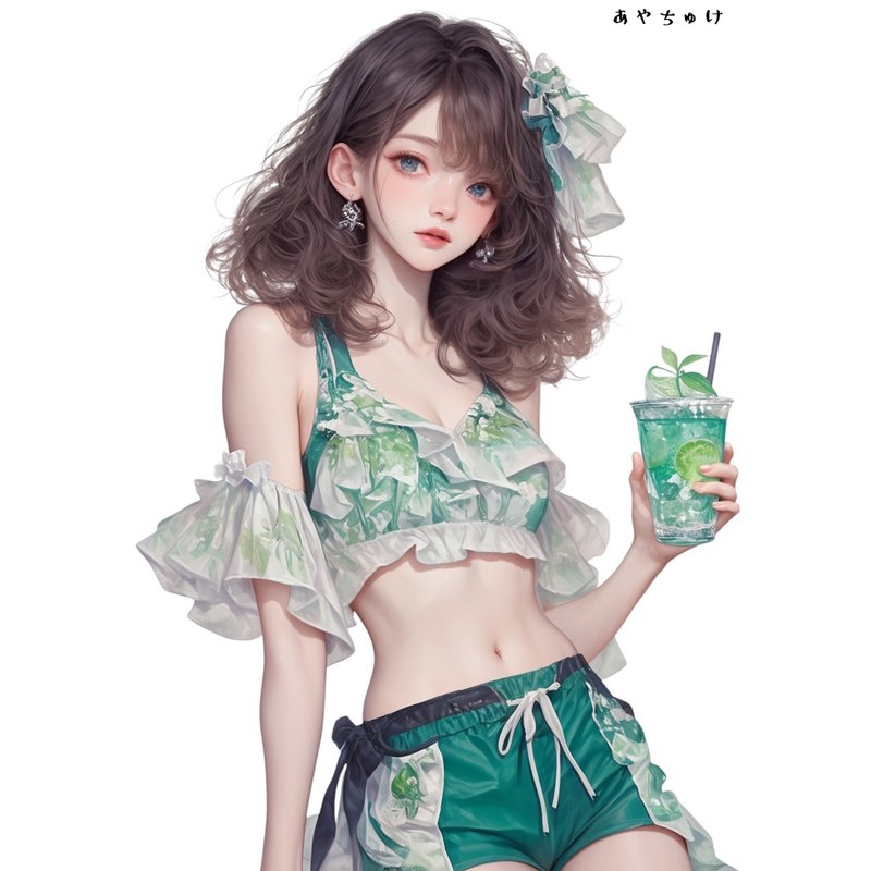 【8月新作】07-099-0102 コラージュステッカー - 貼紙 - 紙 