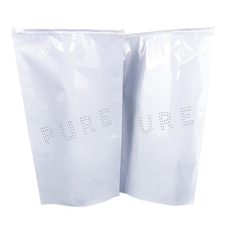 Pure color pure bag 10 into the aircraft cup special storage bag chicken chop sister Zheng Jiachun loves the plane - Adult Products - Plastic White