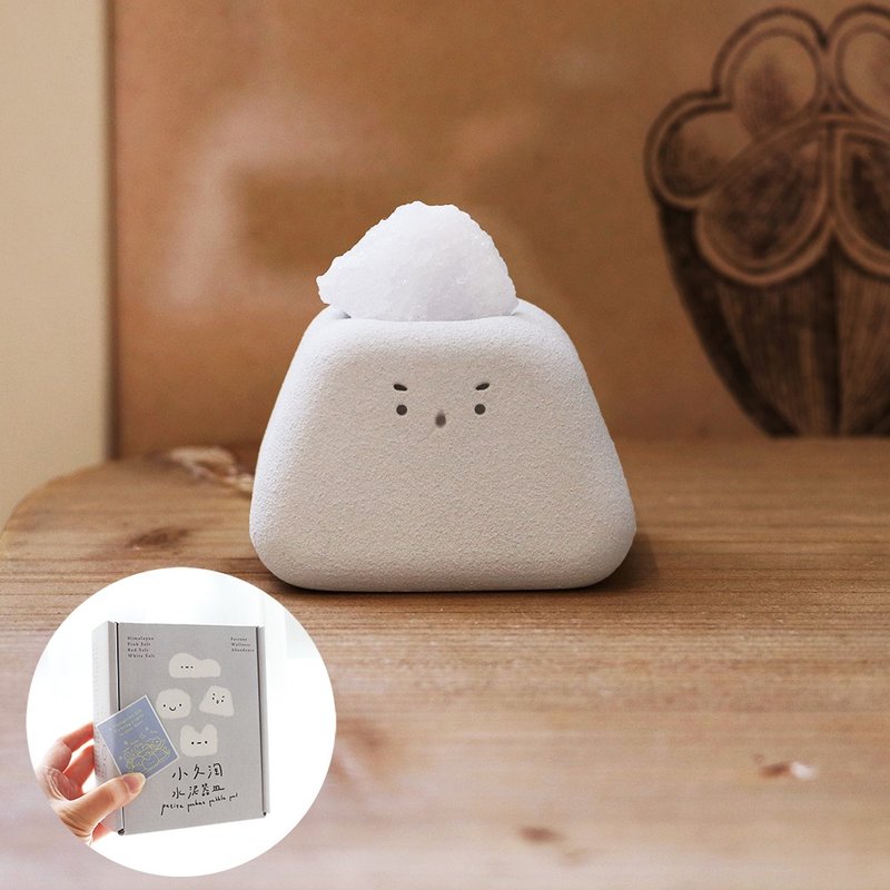 驚驚 小久淘 I 山形 岩鹽水泥器皿 辦公室小物 新裝上市 - 擺飾/家飾品 - 其他材質 灰色