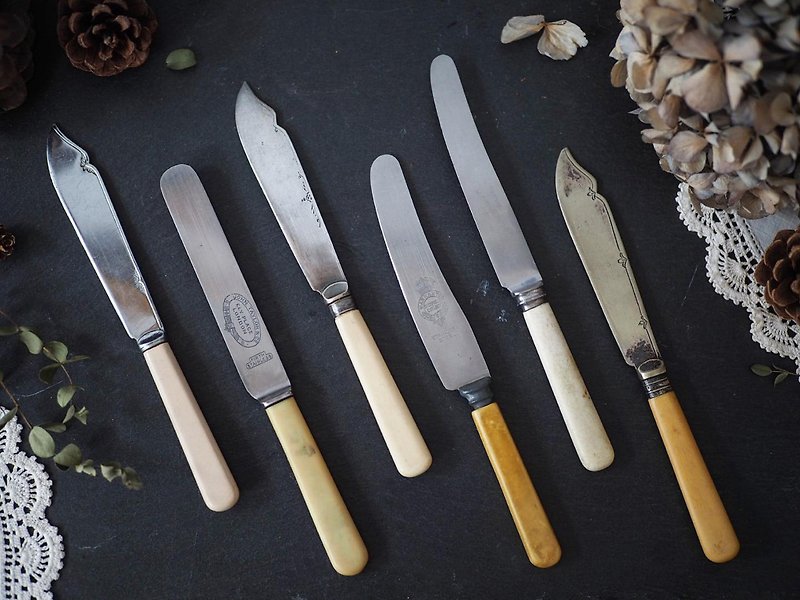 [Reserved] British silver plated cellar knife / spatula for sale - ช้อนส้อม - วัสดุอื่นๆ 