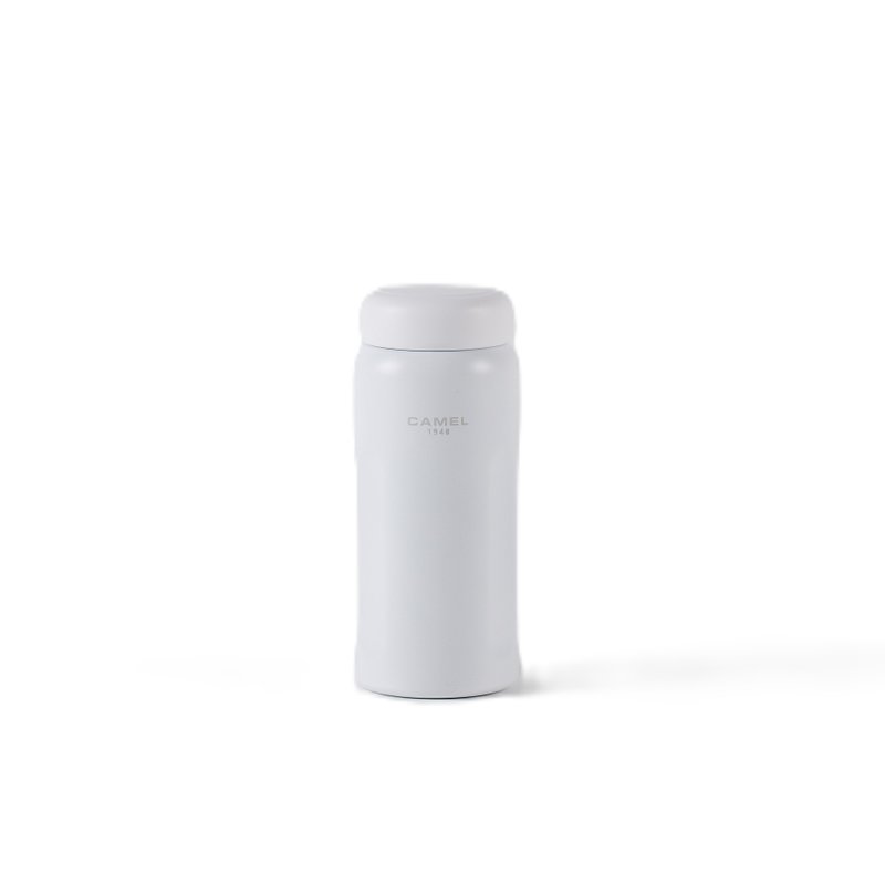 200毫升不銹鋼保溫瓶塗漆外殼陶瓷層内膽 - 灰白 mini20 GW - 保溫瓶/保溫杯 - 其他材質 白色