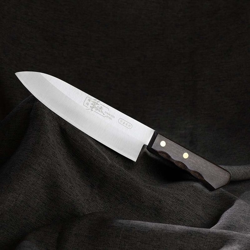 葉添-伝統中華包丁-フルーツナイフ18cm - 包丁・ナイフスタンド - ステンレススチール 