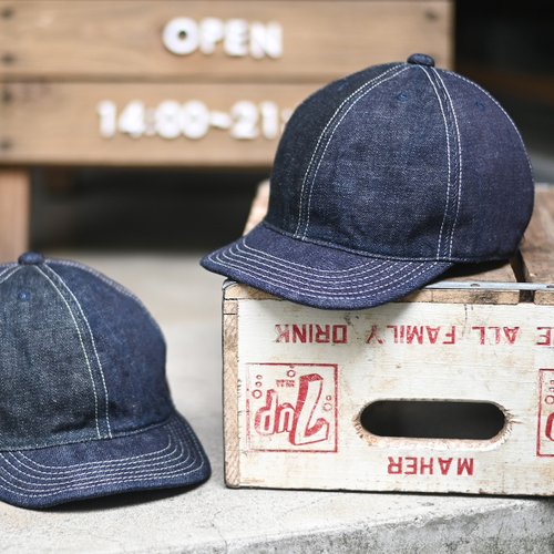 Go hemp HIKE IT OUT デニムキャップ メッシュ 紺