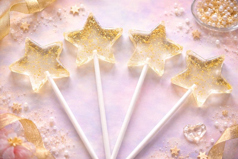 Floral Lollipop – Blessing of Starlight - Snacks - Fresh Ingredients Gold