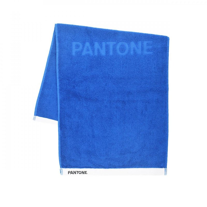 PANTONE - 100% Premium Cotton Plain Color Towel - Hand (2020H) - Towels - Cotton & Hemp Blue