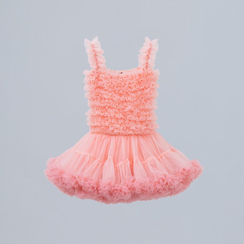 Flower girl lace dresses - Kids' Dresses - Polyester Pink