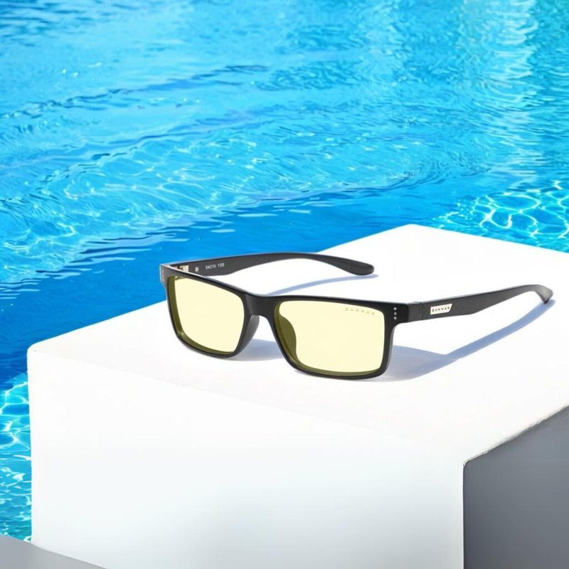 GUNNAR VERTEX anti-blue light glasses | Panoramic high-resolution view - กรอบแว่นตา - พลาสติก สีดำ