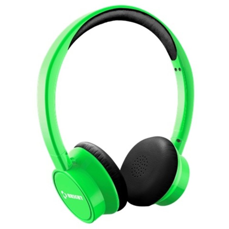BRIGHT JOYNFC wireless bluetooth headset Neon Green - หูฟัง - พลาสติก สีเขียว