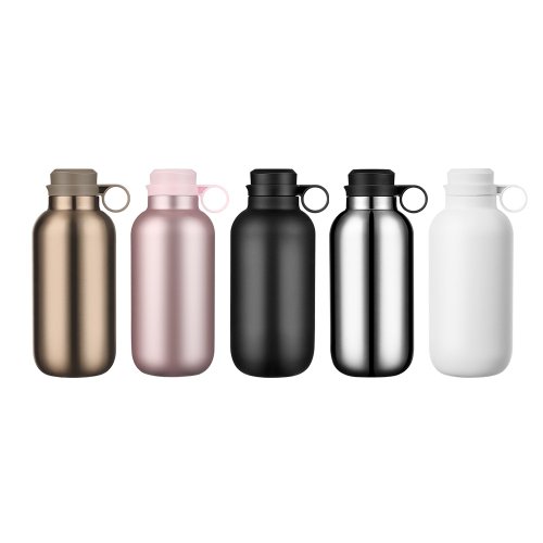 Kamera 佳美能官方旗艦館 450ML 戶外保溫杯 附背帶 保溫保冷6H 隨行杯 (E-004) 五色可選
