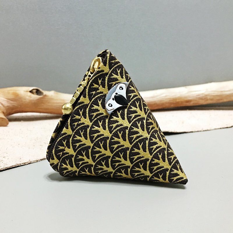 Parrot in the forest ∣ GreyParrot ‧ Mountain Horn Snacks - Wallets - Other Materials Brown