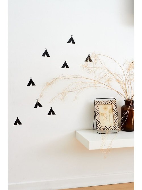 PaperHobby Custom Sticker Set and Original Home Art for Bedroom and Boho Wall Decor