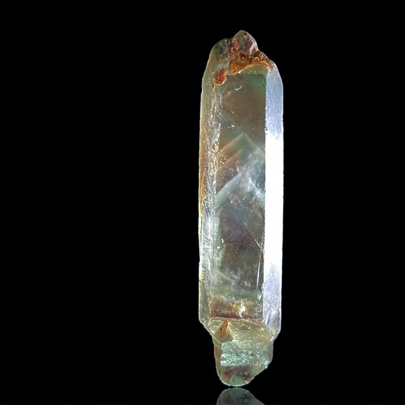 No.14古老能量 金字塔 綠幽靈 雷射激光柱 手術刀水晶 事業財富 - 擺飾/家飾品 - 水晶 透明