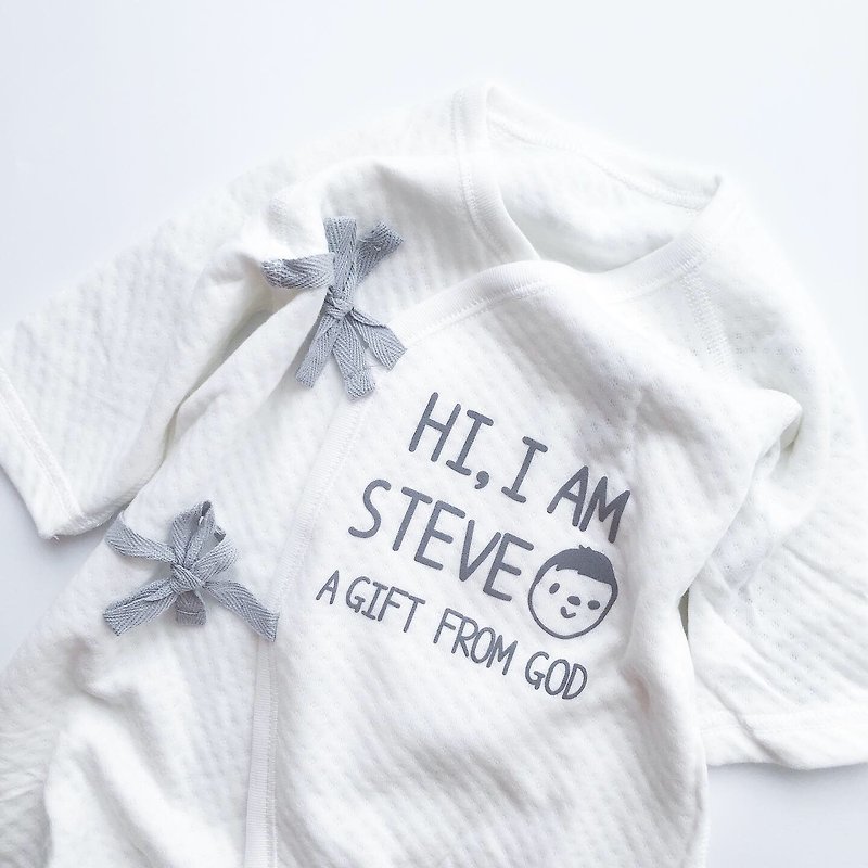 Gift from god Japanese Newborn Baby gift bodysuit Babymurmur - Baby Gift Sets - Cotton & Hemp Multicolor